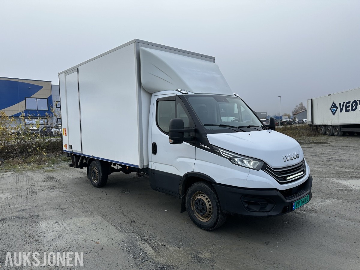 2022 Iveco Daily 35S16 skapbil | 8 paller | Zepro bakløfter