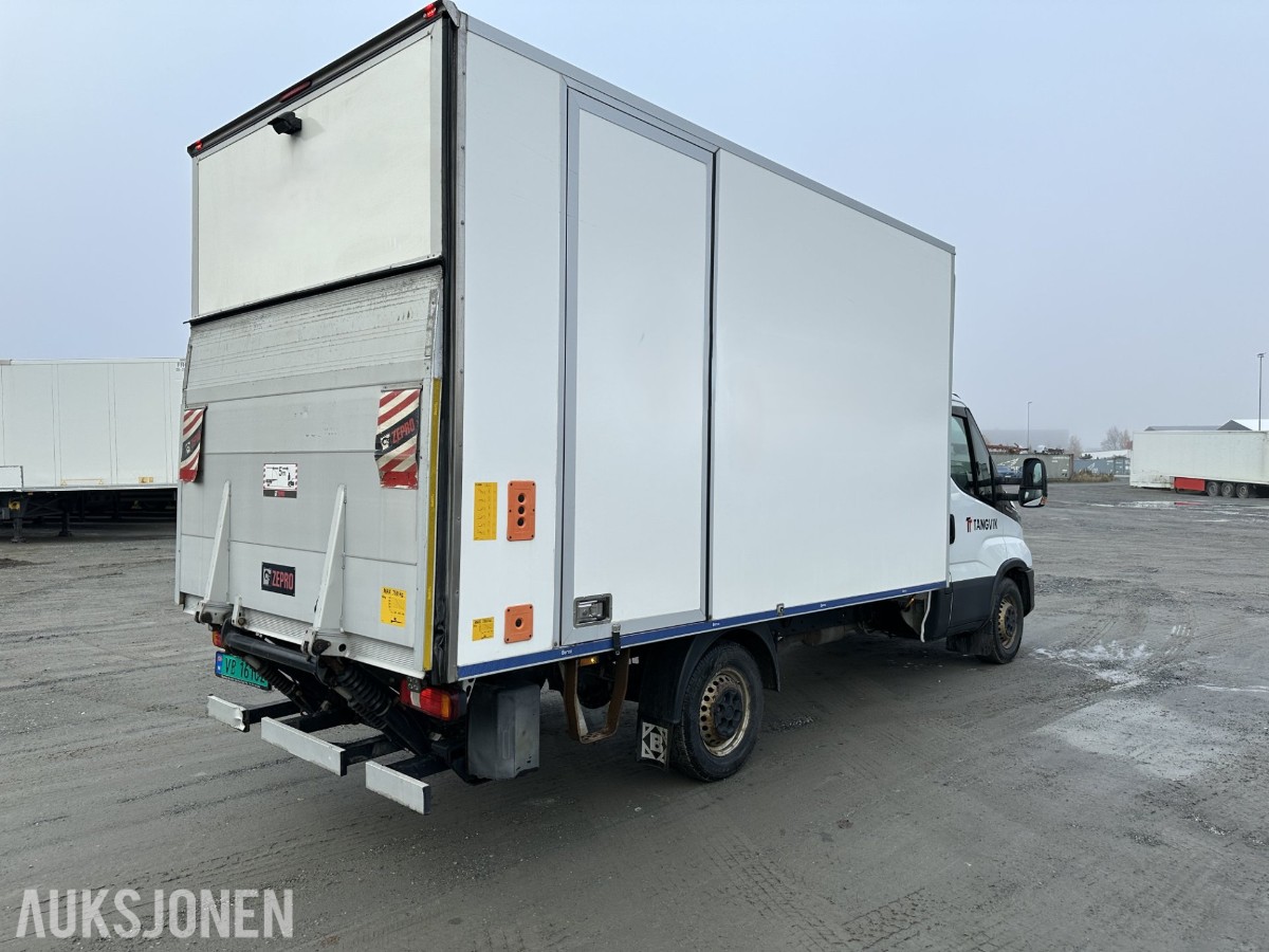 2022 Iveco Daily 35S16 skapbil | 8 paller | Zepro bakløfter