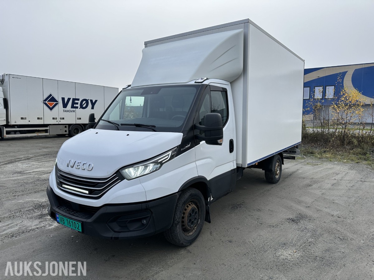 2022 Iveco Daily 35S16 skapbil | 8 paller | Zepro bakløfter