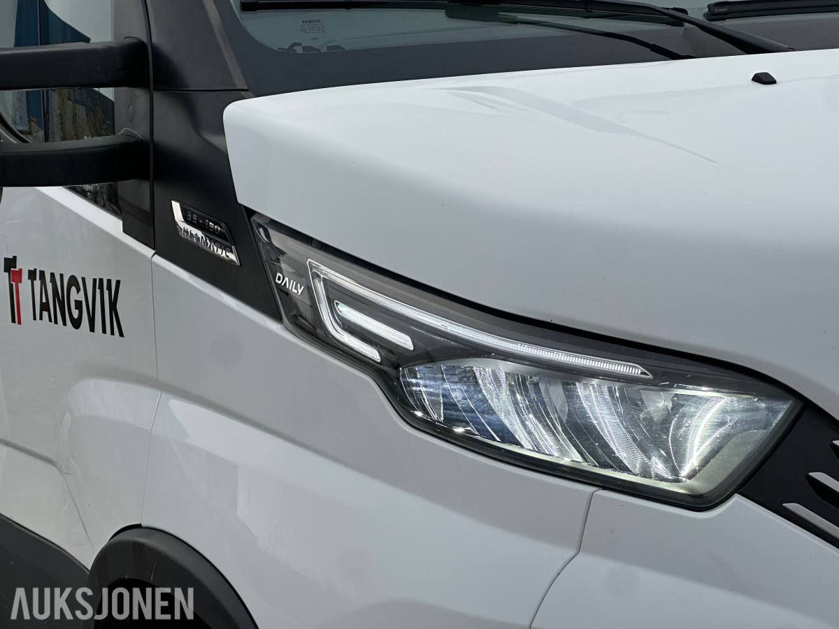 2022 Iveco Daily 35S16 skapbil | 8 paller | Zepro bakløfter