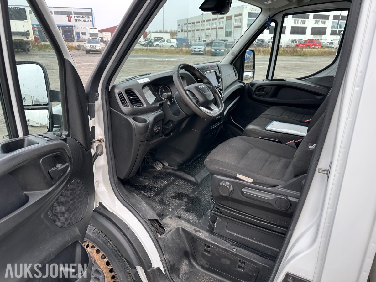 2022 Iveco Daily 35S16 skapbil | 8 paller | Zepro bakløfter
