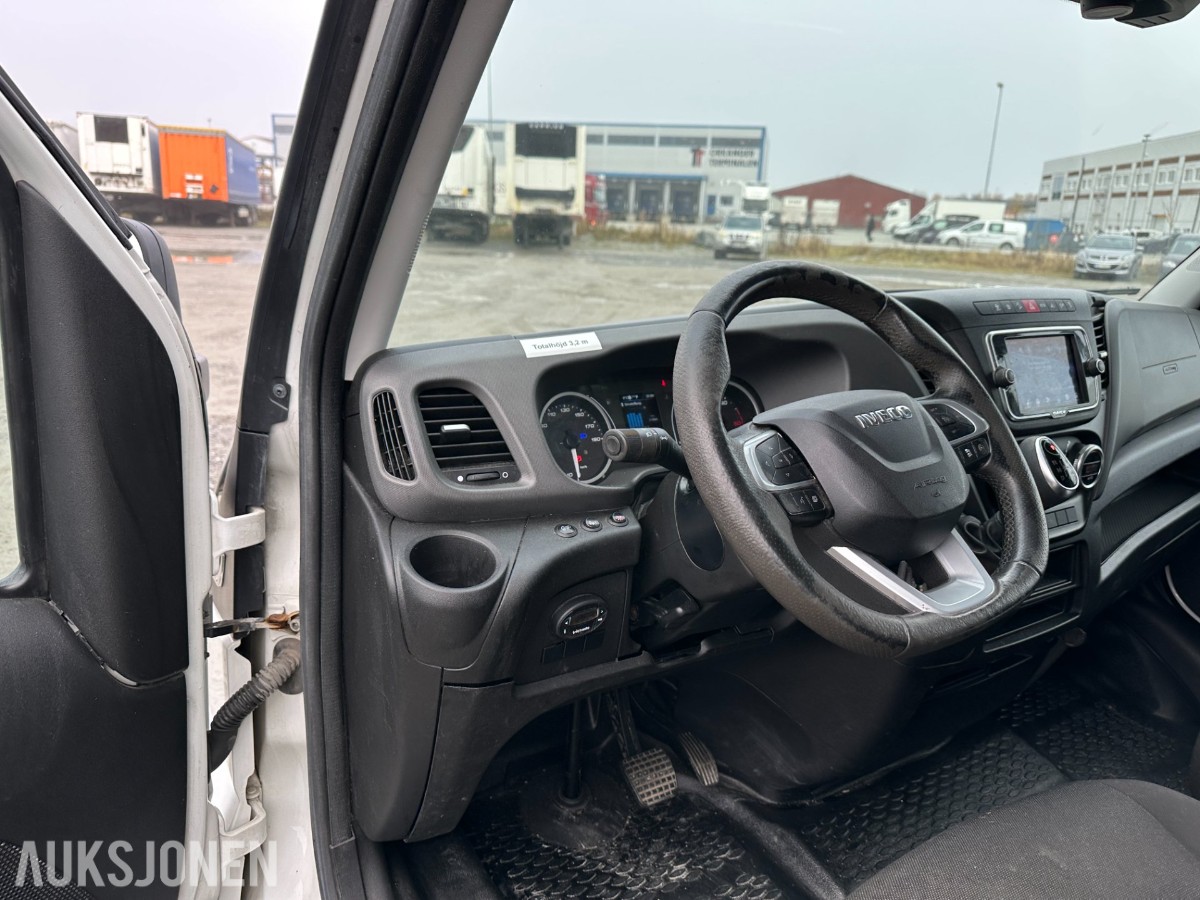 2022 Iveco Daily 35S16 skapbil | 8 paller | Zepro bakløfter