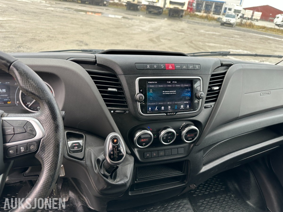 2022 Iveco Daily 35S16 skapbil | 8 paller | Zepro bakløfter