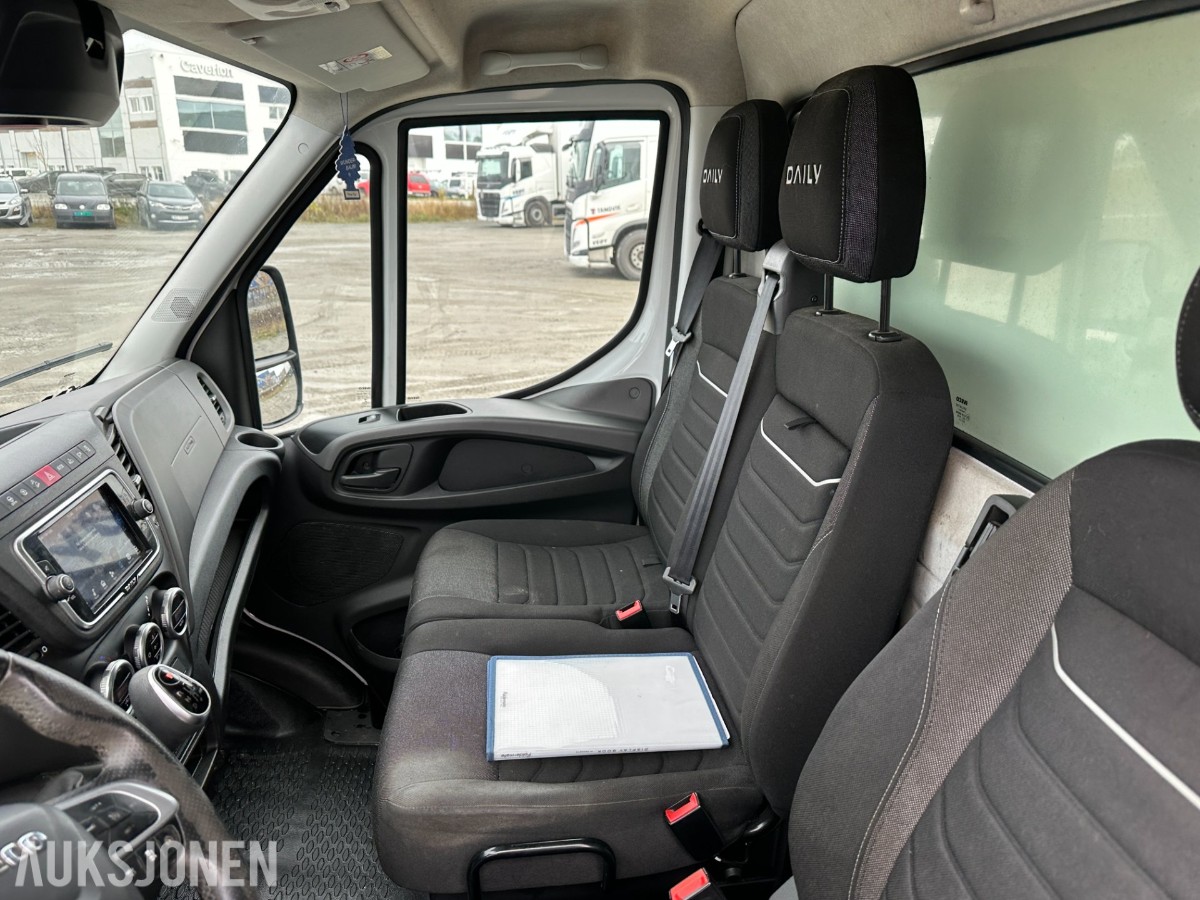 2022 Iveco Daily 35S16 skapbil | 8 paller | Zepro bakløfter