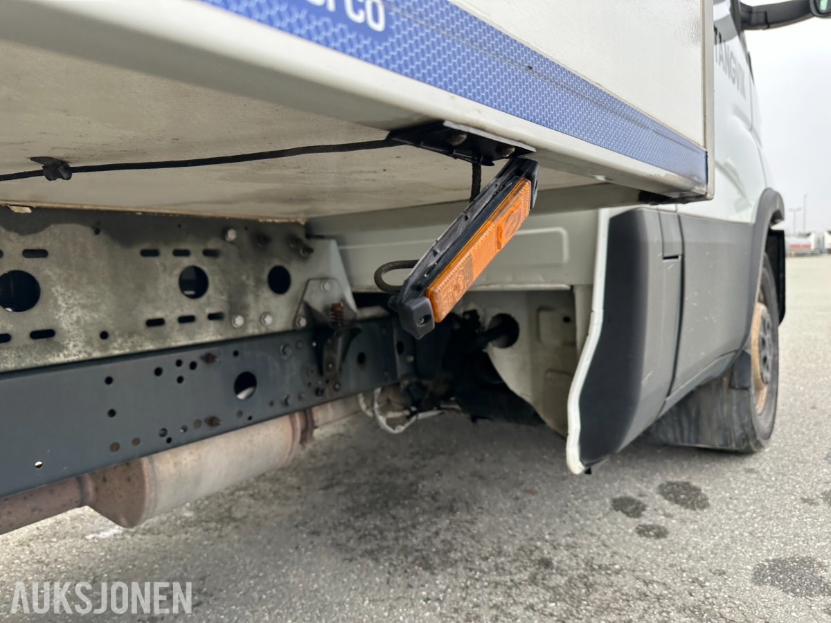 2022 Iveco Daily 35S16 skapbil | 8 paller | Zepro bakløfter
