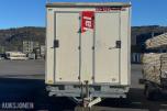 Scanvogn Mannskapsbrakke med toalett & oppbevaringsrom - 1500 kg