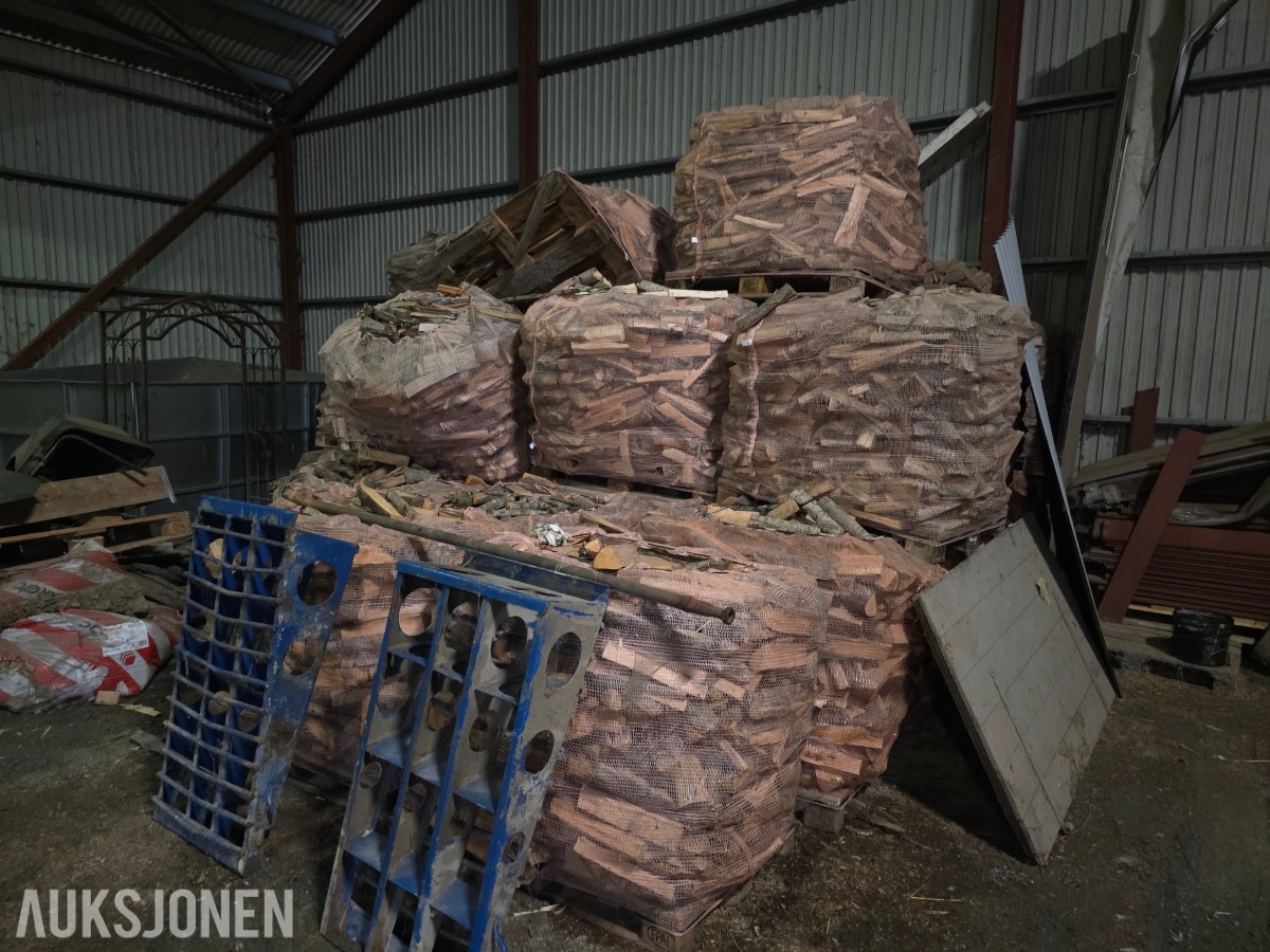 Blandingsved 150 storsekker bjørk-gran-osp-or