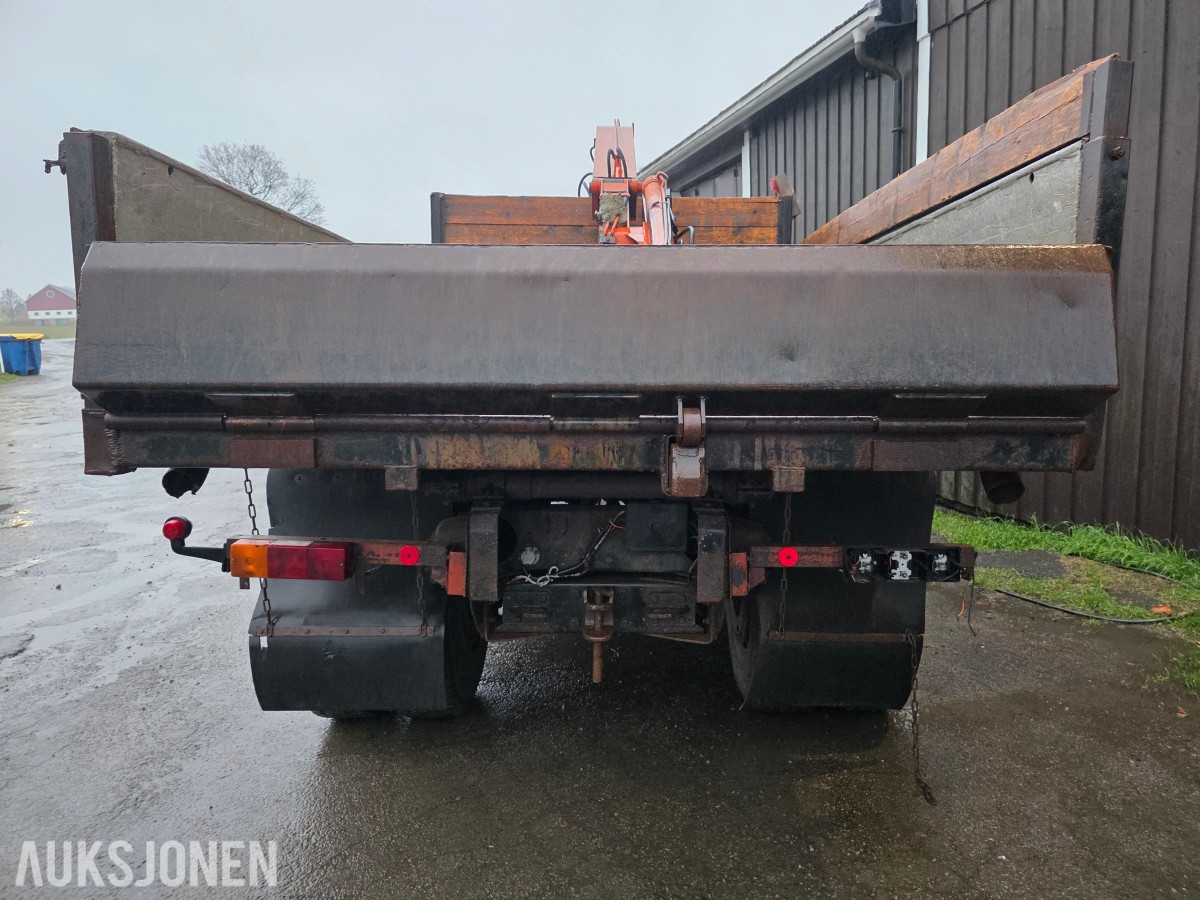 1980 Scania L 81S46 kran/tipp veteranbil