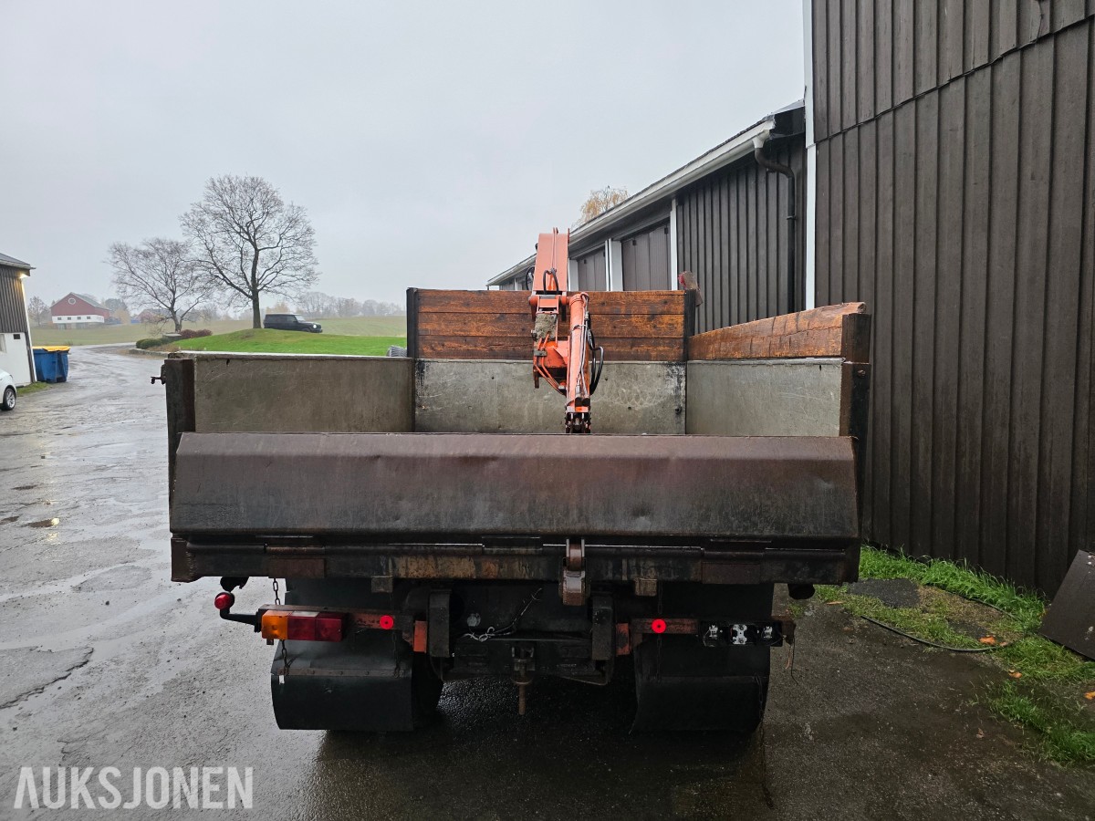 1980 Scania L 81S46 kran/tipp veteranbil