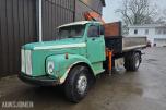 1980 Scania L 81S46 kran/tipp veteranbil