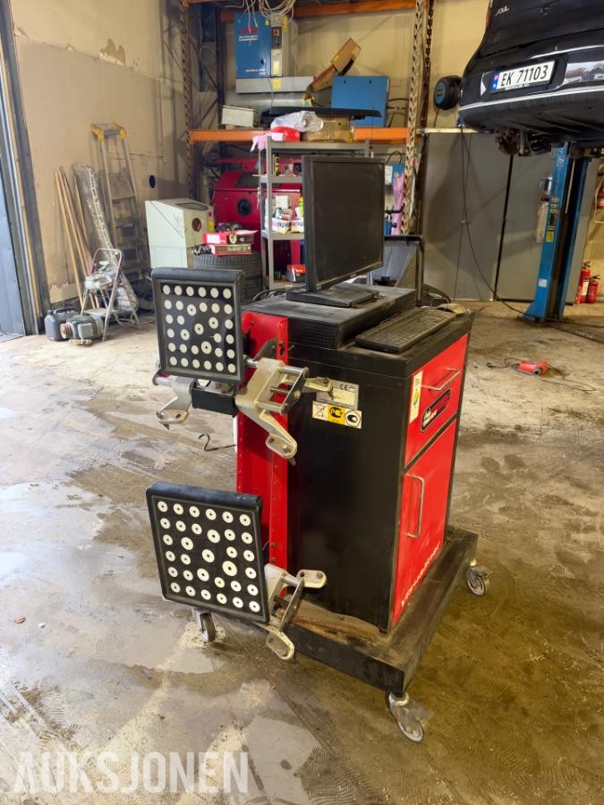 2011 John Bean Visualiner  3D hjulstillingsapparat Ultra V3D1 Lift