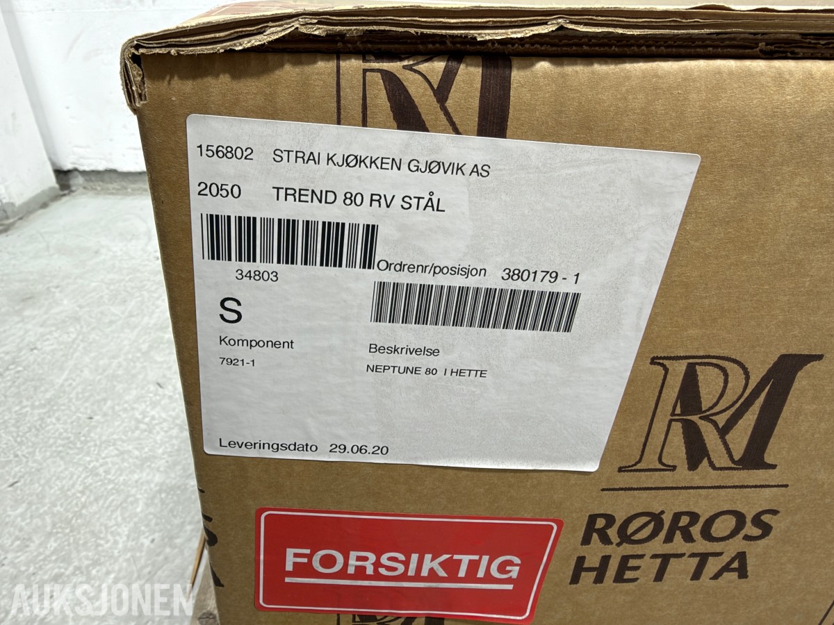 2020 Røros Metall Neptune 80 / Trend 80 RV Stål
