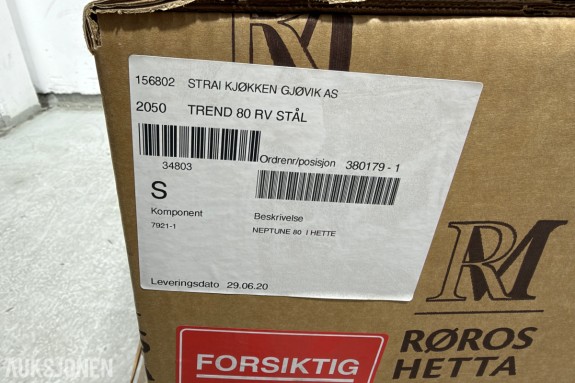2020 Røros Metall Neptune 80 / Trend 80 RV Stål