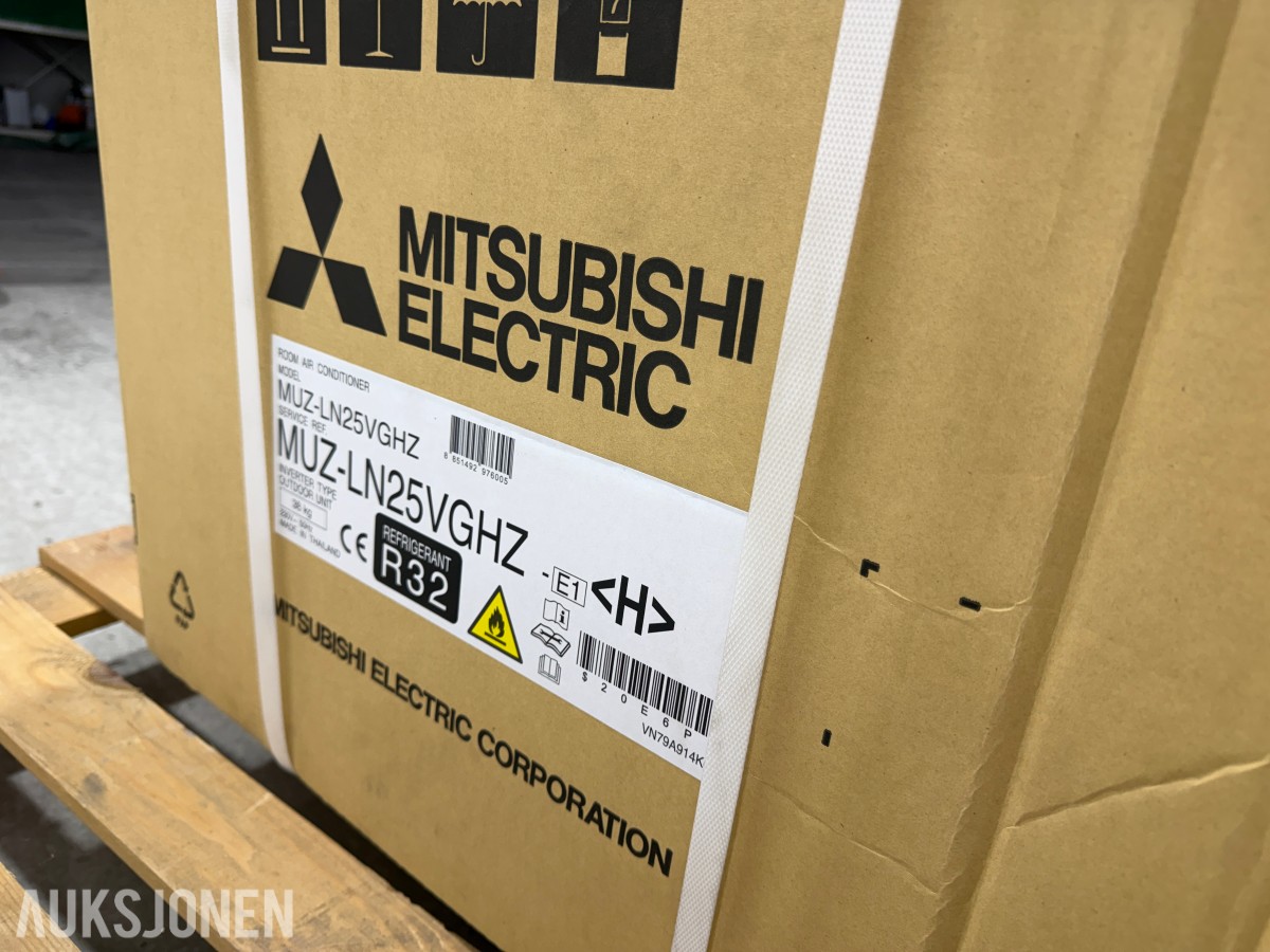 Mitsubishi Electric MUZ-LN25VGHZ-E1-Varmepumpe