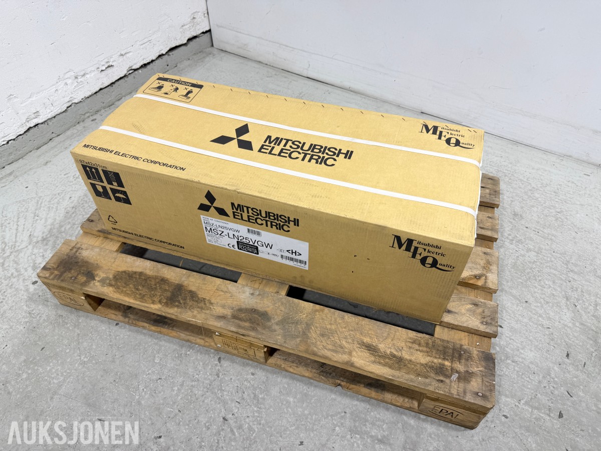 Mitsubishi Electric MSZ-LN25VGW-E1-Varmepumpe