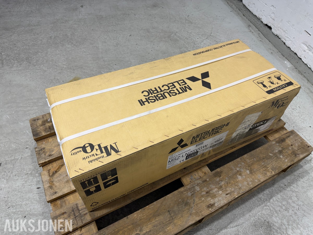 Mitsubishi Electric MSZ-LN25VGW-E1-Varmepumpe