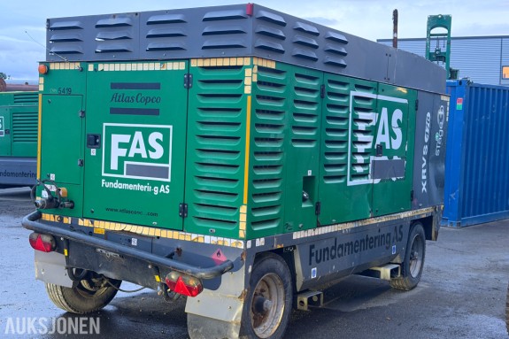 2014 Atlas Copco XRVS 476 mobil dieselkompressor – 25 bar – 2014