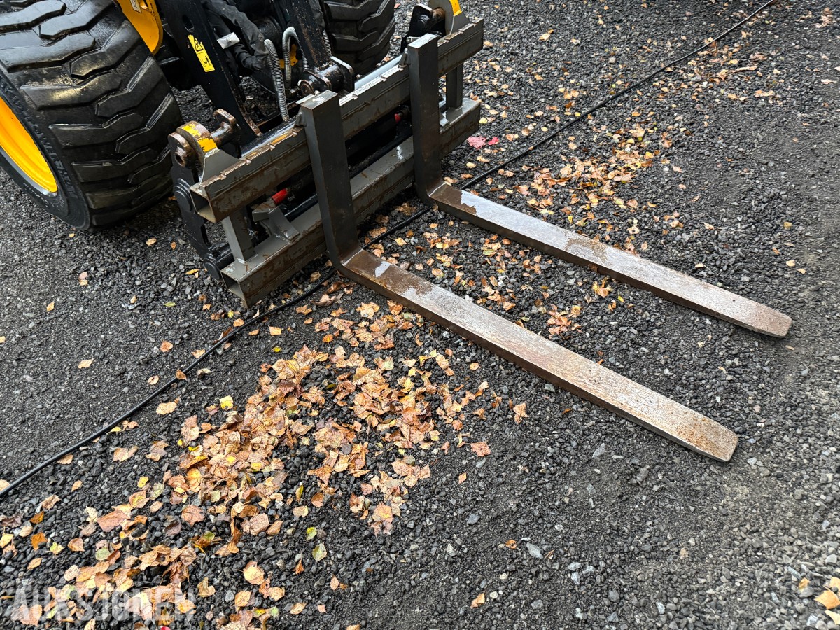 2019 JCB 403 Hjullaster m/Skuffe og pallegaffel-Kun 1487 Timer
