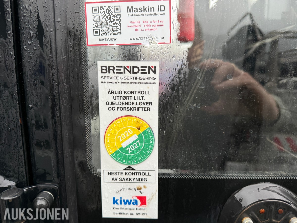 2019 JCB 403 Hjullaster m/Skuffe og pallegaffel-Kun 1487 Timer