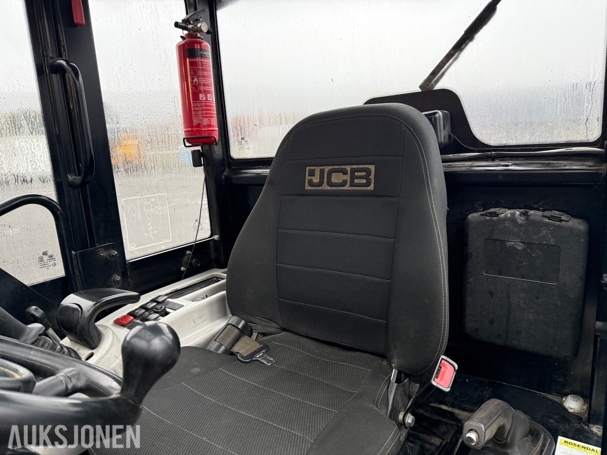 2019 JCB 403 Hjullaster m/Skuffe og pallegaffel-Kun 1487 Timer