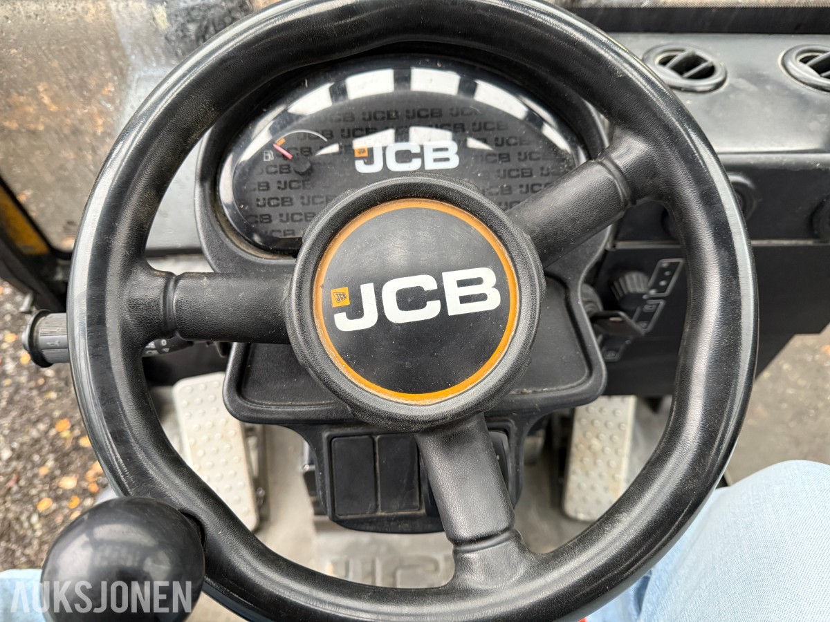 2019 JCB 403 Hjullaster m/Skuffe og pallegaffel-Kun 1487 Timer