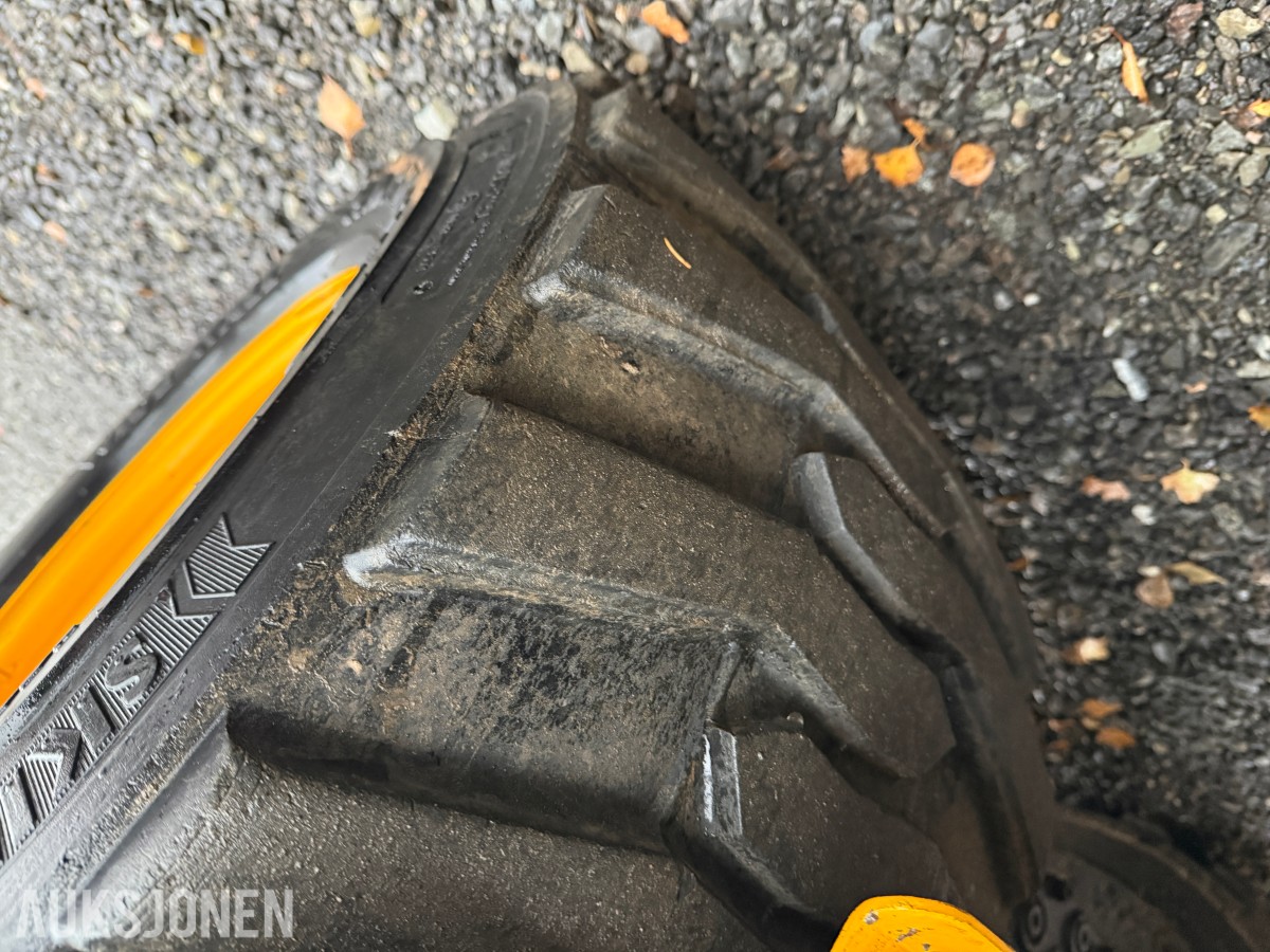 2019 JCB 403 Hjullaster m/Skuffe og pallegaffel-Kun 1487 Timer