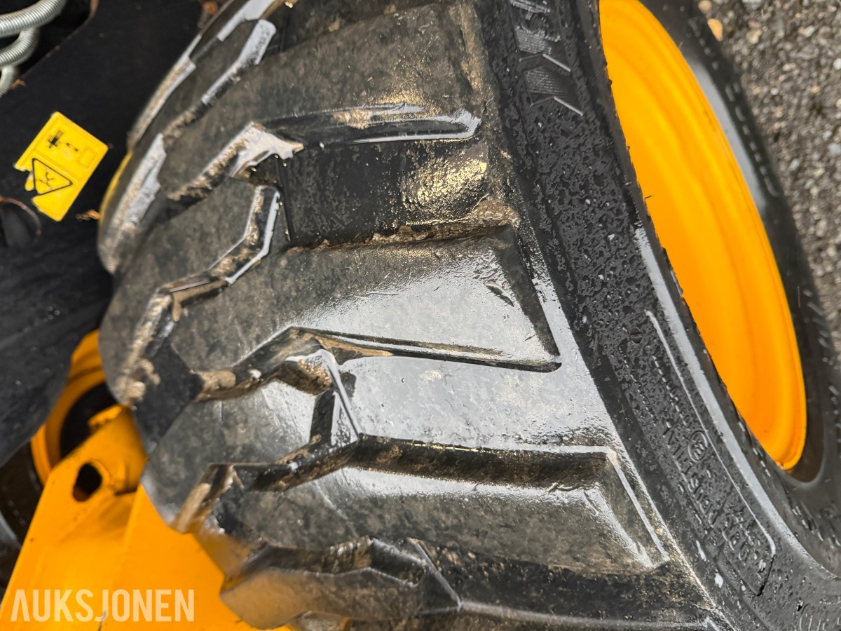 2019 JCB 403 Hjullaster m/Skuffe og pallegaffel-Kun 1487 Timer