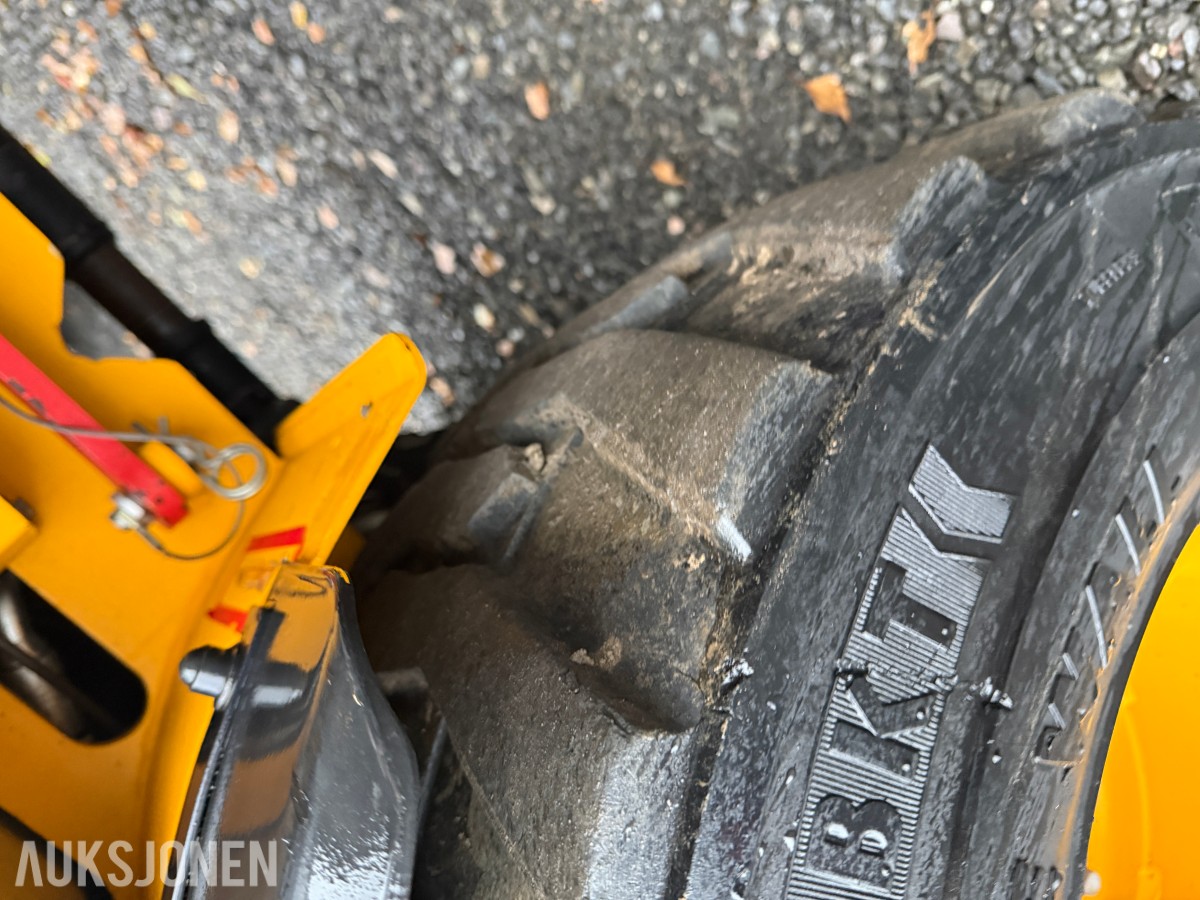 2019 JCB 403 Hjullaster m/Skuffe og pallegaffel-Kun 1487 Timer