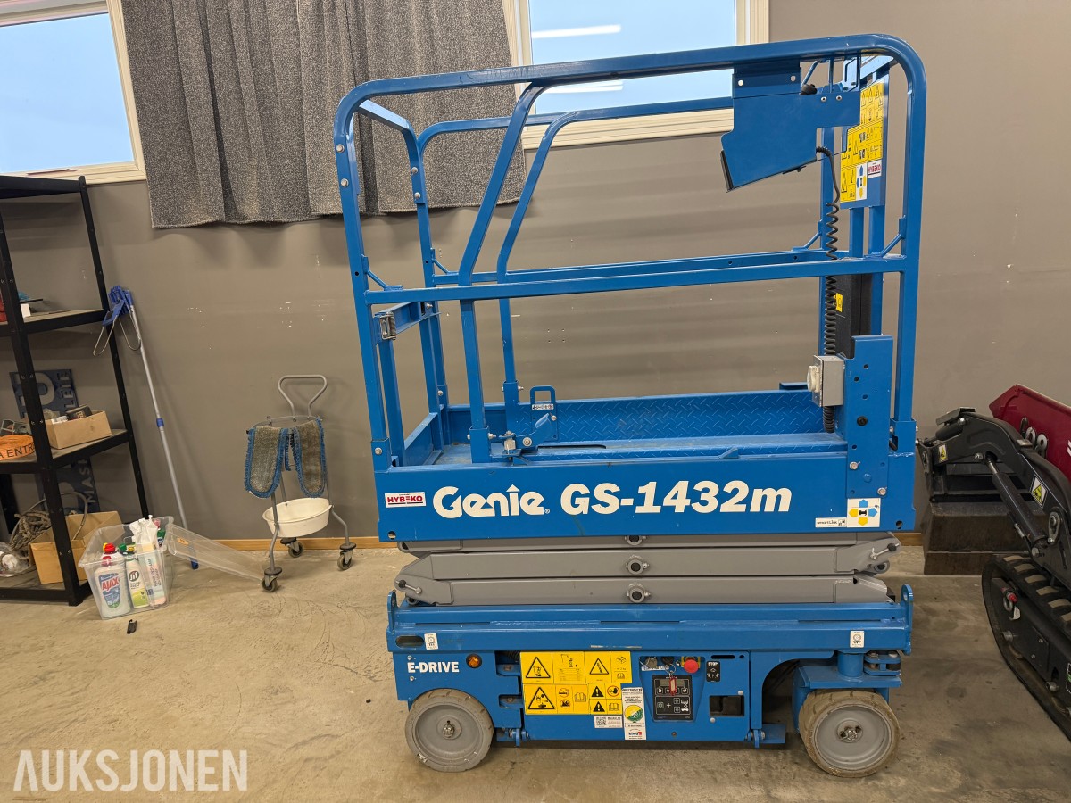 Genie GS 1432-Sakselift 5,5meter Kun 26 Timer