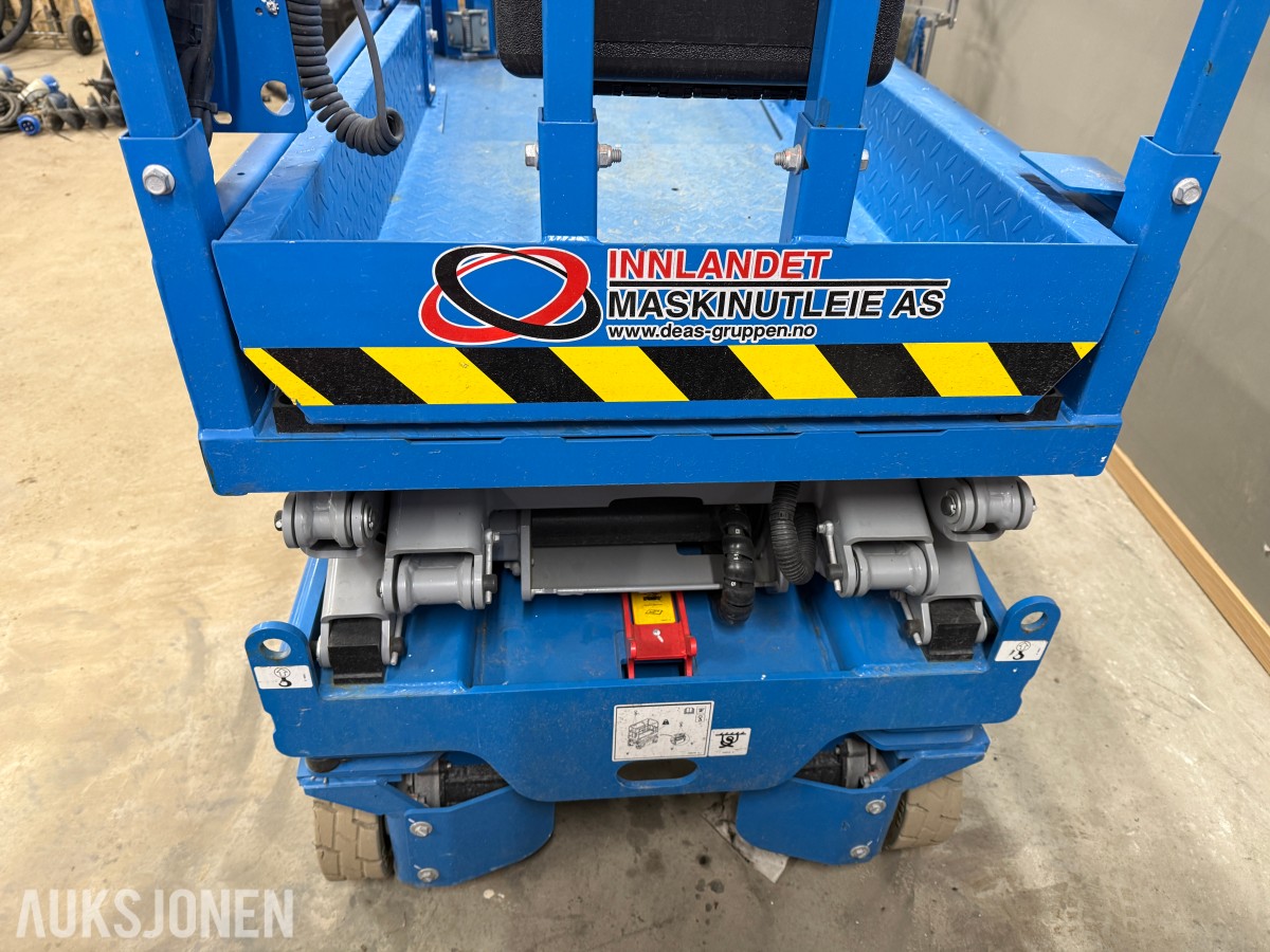 Genie GS 1432-Sakselift 5,5meter Kun 26 Timer