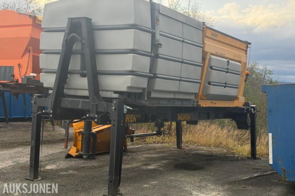 2019 Epoke SH4900 3-akslet kombispreder / sprederaggregat - 5,0 m³ tørrstoff / 8 630 l væskekapasitet