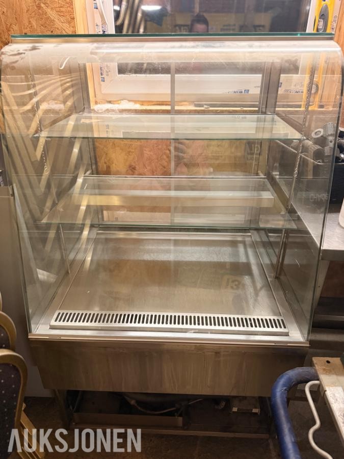 GGMGASTRO KJØKKEN UTSTYR PIZZAOVN, ISBITMASKIN, TOASTPRESSER, KAKEDISK, PASTAKOKER