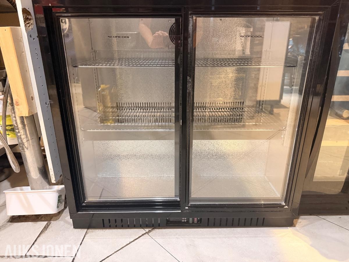 SCANCOOL SC211SLEV1 2 DØRS KJØLESKAP
