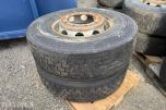 13 stk lastebildekk m / felg 315/80 R22.5 
