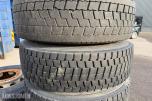 13 stk lastebildekk m / felg 315/80 R22.5 