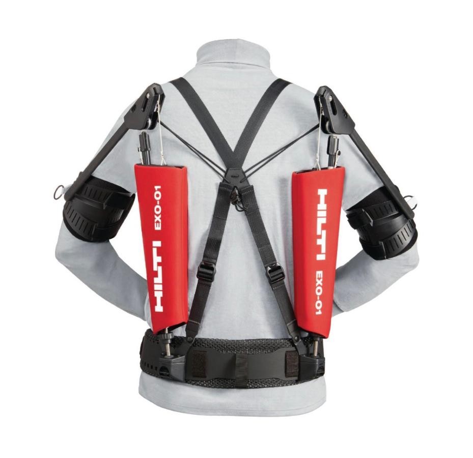 Hilti EXO-01 eksoskjelett – arbeidsstøtte for arbeid over hodet