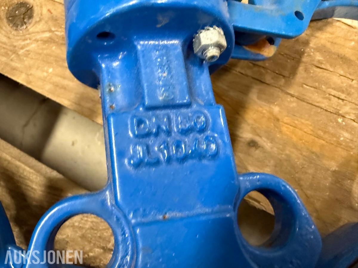 Ca. 20 stk. Danfoss Socla spjeldventiler – DN65–DN250 – PN16