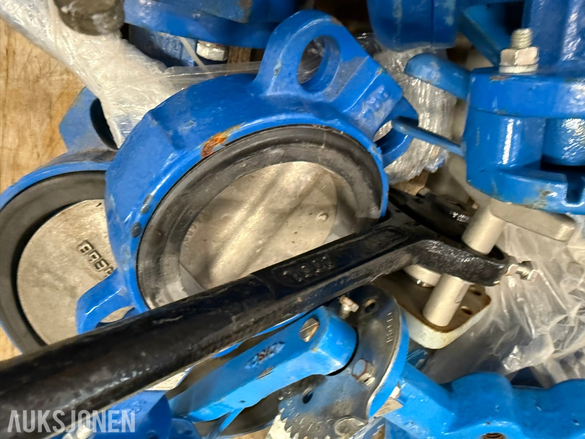 Ca. 20 stk. Danfoss Socla spjeldventiler – DN65–DN250 – PN16