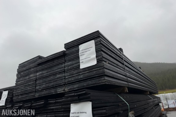 24x350 mm. Rektangulær Kledning Limtre. 1 sort. Kan inneholde mugg