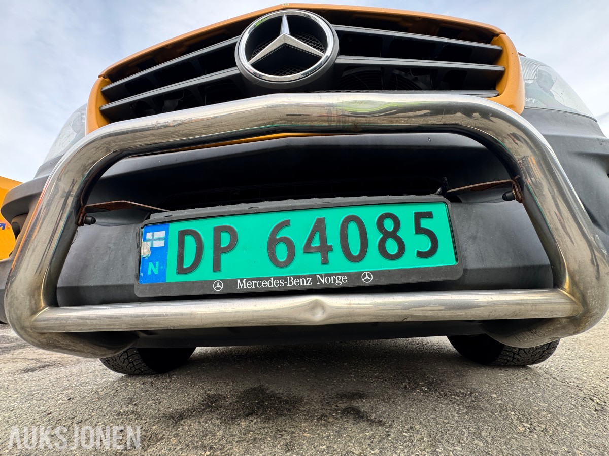 2015 Mercedes-Benz Sprinter 2,1 D 163HK AUT HENGERFESTE KRAN VARMER
