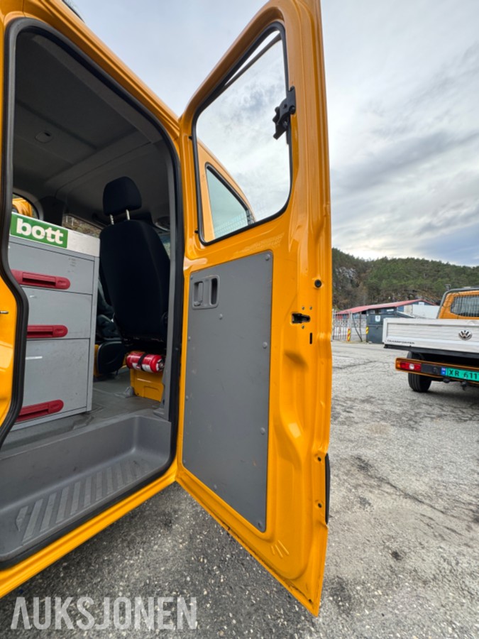 2015 Mercedes-Benz Sprinter 2,1 D 163HK AUT HENGERFESTE KRAN VARMER