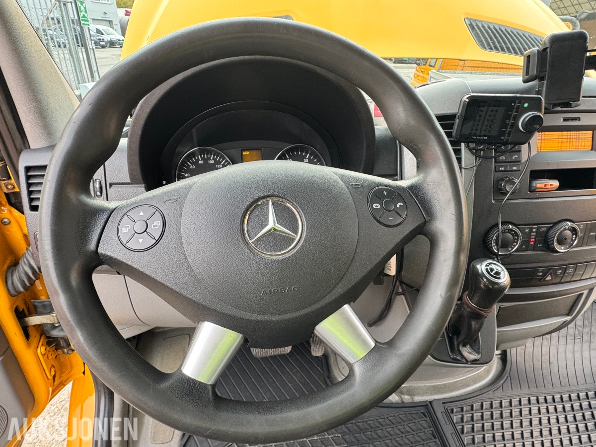 2015 Mercedes-Benz Sprinter 2,1 D 163HK AUT HENGERFESTE KRAN VARMER