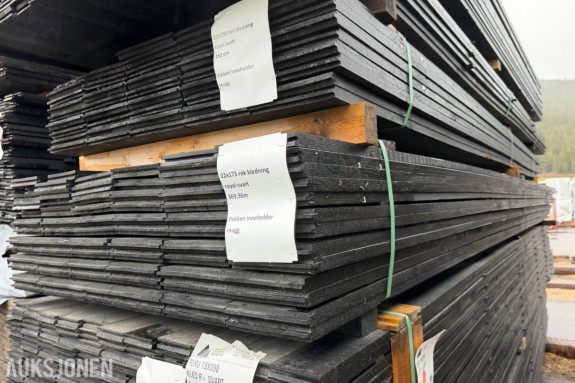 22x173 mm. Rektangulær Kledning. 1 sort. Pakken kan inneholde mugg