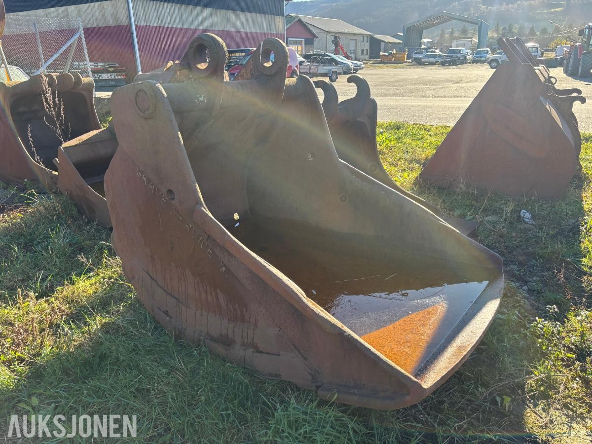 Renskeskuffe til Cat 235 – 20–25 tonns maskin