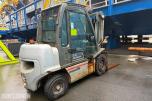 2005 Nissan FGD02A320 Gaffeltruck, 3200 kg, reparasjonsobjekt