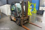 2005 Nissan FGD02A320 Gaffeltruck, 3200 kg, reparasjonsobjekt