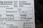2005 Nissan FGD02A320 Gaffeltruck, 3200 kg, reparasjonsobjekt