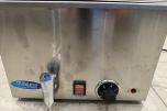 2 stk. Maxima elektriske bain-marie / vannbad i rustfritt stål
