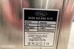 2 stk. Maxima elektriske bain-marie / vannbad i rustfritt stål