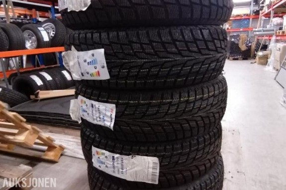 5 stk Helt nye Nankang Ice Activa 195/65R15 95Q xl piggfrie vinterdekk M+S